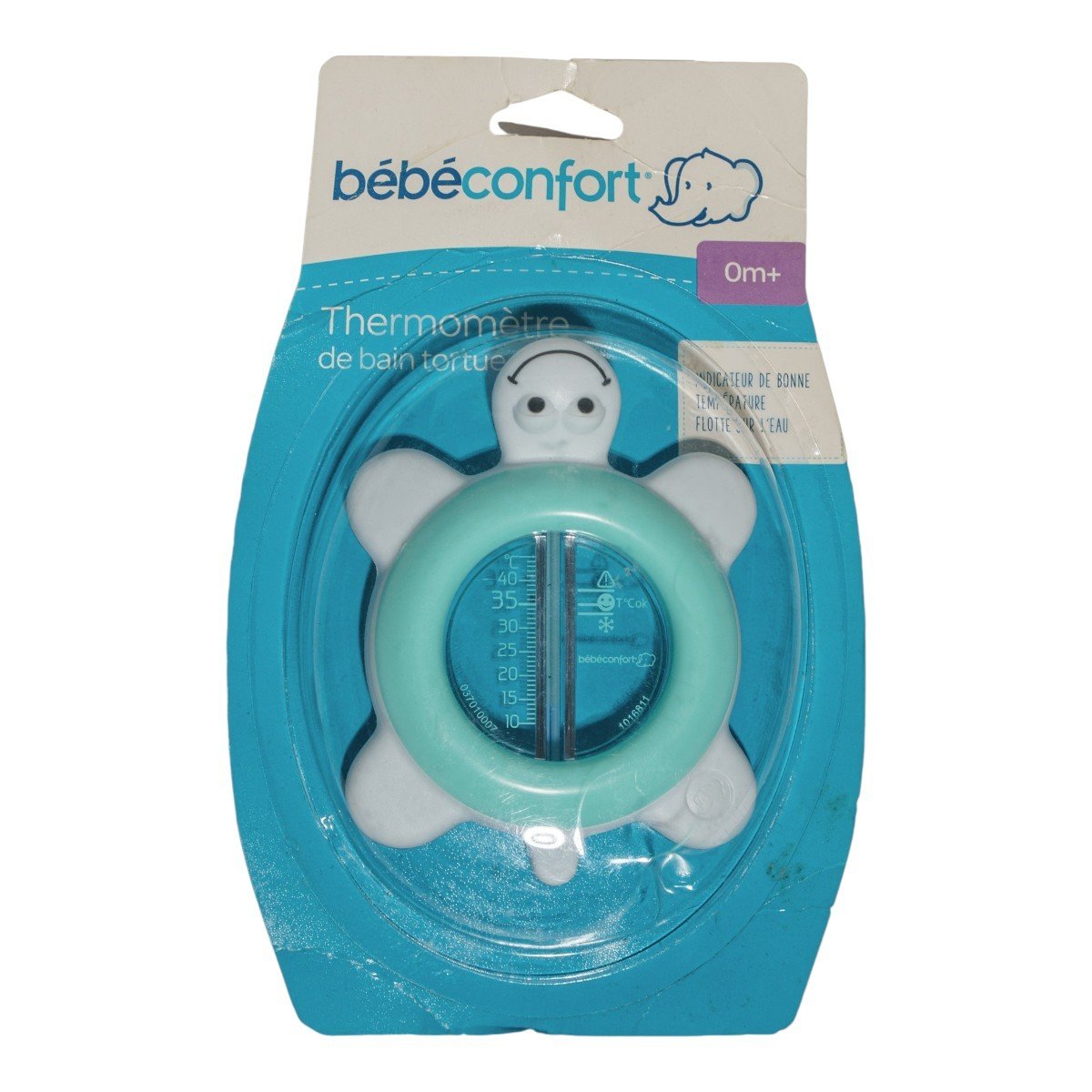 Thermomètre de bain Bébé Confort tortue – neuf