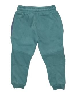 Jogging garçon Nutmeg vert d’eau renforcé aux genoux – 3–4 ans