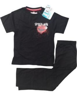 Pyjama Marvel Spider-Man noir 2 pièces – 4–5 ans / 110 cm