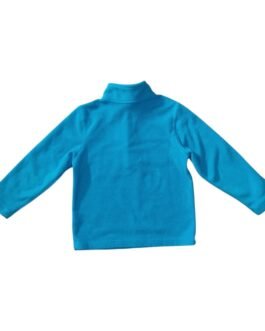 Pull polaire bleu turquoise Orchestra – 5 ans / 110 cm