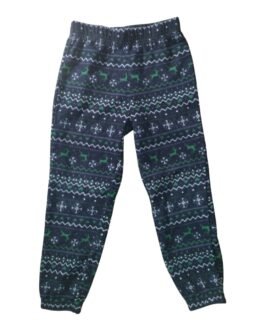 Pantalon de pyjama polaire Inextenso motif scandinave – 6 ans