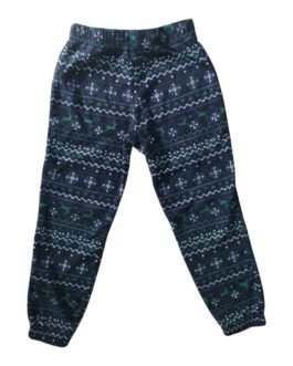 Pantalon de pyjama polaire Inextenso motif scandinave – 6 ans