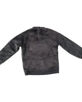 Sweat molleton peluche ours gris anthracite Gémo – 4 ans