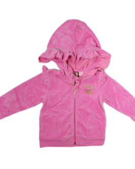 Veste zippée en velours Juicy Couture Baby – 12–18 mois